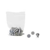 KIT.100102/20PCS Πακέτο 20 βίδες (καρφίτσες) πλαστικές για ρύθμιση του ύψους των καλαθιών πλυντηρίου