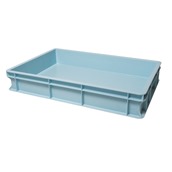 VAS010-BLUE Κουτί ζύμης PEHD, 60x40x10cm, μπλε, Ιταλίας