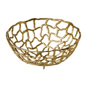 WCC3800 Φρουτιέρα Μπωλ, χρυσαφί, φ38cm, Stylepoint