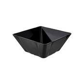 GRM-509/BK Μπωλ τετράγωνο μελαμίνης, 6.4Lt, 30x30xΥ12.5cm, 1400gr, μαύρο