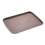 GRM-3446S/BR Δίσκος Fast-Food (Self-Service), ABS πλαστικός, 36x46cm, 480gr, καφέ
