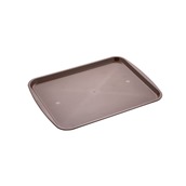 GRM-2736S/BR Δίσκος Fast-Food (Self-Service), ABS πλαστικός, 27x36cm, 280gr, καφέ