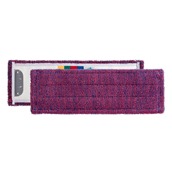 TTS.0000H410R Πανέτα μικροφίμπρας, 40x14cm, 0.16dtx, κόκκινη, για αντιολισθητικές επιφάνειες, TTS Cleaning