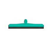 TTS.00008630 Ρακλέτα πλαστική δαπέδου 35cm, διπλά λάστιχα, πράσινη λαβή, TTS Cleaning