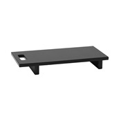 TG3918CMP Δίσκος Sushi, 39x18x5.7cm, μαύρος, πολυαιθυλένιου, Bisetti