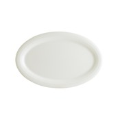 HAL32OV Πιατέλα Οβάλ πορσελάνης 32cm, Halo, BONNA