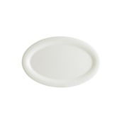 HAL28OV Πιατέλα Οβάλ πορσελάνης 28cm, Halo, BONNA