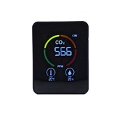 77100-001-ca Επαναφορτιζόμενος Ανιχνευτής CO2 (ποιότητας αέρα), Υγρόμετρο, Θερμόμετρο,  Alla France