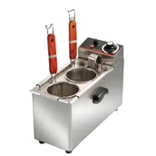EPC-2 Βραστήρας Ζυμαρικών, INOX, επιτραπέζιος, 1.8KW, 2 καλάθια, KARAMCO