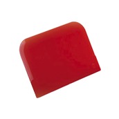 RA4RS Χτένι (Ξύστρα) Ζαχαροπλαστικής, 14.8x9.9cm, κόκκινη, Pavoni