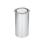 M0160X INOX θήκη 50 πιάτων 18-26cm, φ40x72cm, KARAMCO