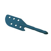 IGX.1112/BD Κουπί χειρός διάτρητο, ΑΝΙΧΝΕΥΣΙΜΟ HACCP, 13x54.5x3.5, -20°C/+80°C, μπλε, IGEAX Italy