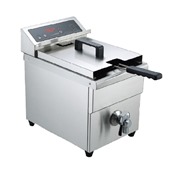 BT-350Z8L ΕΠΑΓΩΓΙΚΗ Φριτέζα Μονή, 8lt Λάδι, 3.5KW, 28.8x47.8x41cm,  KARAMCO