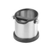 BR5603 Knock Box υπολειμάτων καφέ inox/silicone, φ17xΥ17.5cm