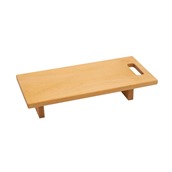 26701 Δίσκος Sushi, 39x18x6cm, οξιάς, Bisetti
