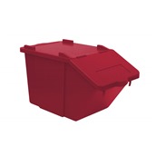 TTS.S080041 Κάδος Διαχωρισμού με καπάκι, στοιβαζόμενος, 45Lt, 57x32x32cm, κόκκινος, TTS Cleaning