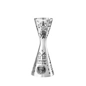 LUMIAN.0387 Μεζούρα Japanese Jigger, 30/45ml (εσωτ. 10/15/20/30ml), 12.5cm, INOX 18/10, ασημί, Lumian