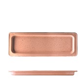 GAT9009 Δοχείο γαστρονομίας πορσελάνης, GN2/4 (53x16cm)-2.5cm, Terracotta, G.BENEDIKT