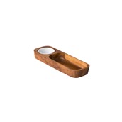 CB-45.2 Δίσκος σερβιρίσματος ξύλινος, για Sandwich/Τορτίγια, 30x10.5x3.5cm, Style Point