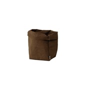 UH12-MR Ψωμιέρα 11x12xΥ20cm, Καφέ, από ίνες κυτταρίνης, Dafne Design