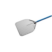 A-32RF/60 Φτυάρι Πίτσας διάτρητο 33x33cm αλουμινίου, με μπλε κοντάρι 60cm, GIMETAL