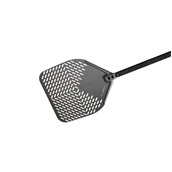 C-37RF/150 Φτυάρι Πίτσας διάτρητο 36x36cm αλουμινίου, με κοντάρι 1.5m Carbon, GIMETAL