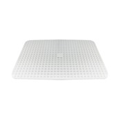 N6700-5334/WH Πλαστική σχάρα στραγγίσματος, 53x34cm, με ακίδες, λευκή, Ιταλίας