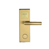 930BKP-5-D-DIN V6/RIGHT Ηλεκτρονική κλειδαριά καρτών RF για δωμάτια ξενοδοχείων σε χρώμα χρυσό