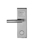 930SS-5-D-DIN V6/LEFT Ηλεκτρονική κλειδαριά καρτών RF για δωμάτια ξενοδοχείων σε χρώμα ασημί