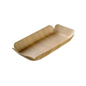 Q1007 Ξύλινoς Δίσκος Bamboo, 21x10.5x3cm, Leone