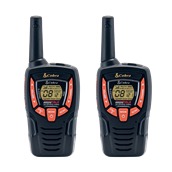 AM-655 Σετ 2 Walkie Talkie, 8 κανάλια, κωδικοποίηση 121 συνδιασμών, εμβέλεια έως 8km, COBRA