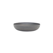 UC.40114 Μπωλ σαλάτας/pasta Bamboo, 110cl, φ22xΥ4.5cm, ανθρακί, UNICA TERRA