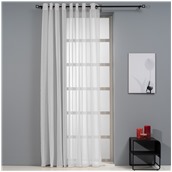 AI-IR-11869 Κουρτίνα Dolly 300x260cm, 75gsm, 100% polyester, γκρι, με τρουκς, Artisti Italiani