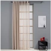 AI-IR-11867 Κουρτίνα Dolly 300x260cm, 75gsm, 100% polyester, μπεζ, με τρουκς, Artisti Italiani
