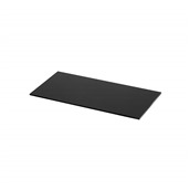 AMBS-2010/BK Βάση τοποθέτησης προϊόντων Amenities, 20x10cm, Plexiglass μαύρη