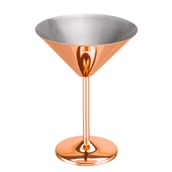 BR5634 Χάλκινο ποτήρι κολωνάτο martini/coctail, φ11.7xΥ16.8cm