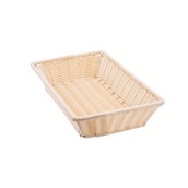 TW7757 Ψωμιέρα/Καλάθι Rattan, με ενισχυμένο INOX σκελετό, GN1/2, 32.5x26.5xΥ8cm, Buffet Choice