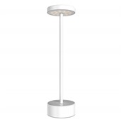 DRW-220W Επιτραπέζιο φωτιστικό LED,  Επαναφορτιζόμενο, 3.5W, 3000Κ, 200lm, Λευκό, Darwin