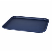 100303/5026 Δίσκος Fast-Food (Self-Service), ABS πλαστικός, 35.6x45.6cm, μπλε, Σειρά Classic, made in Italy