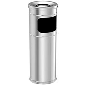 FA-SS-2561 Σταχτοδοχείο δαπέδου INOX, 17lt, φ25xΥ61cm