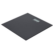 ES/02-8819 Ζυγαρια Μπανιου ψηφιακή, έως 150kg, μαύρη, 28x28x2cm, ESTIA