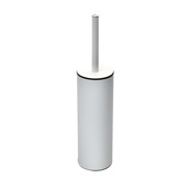 ES/02-7492 Πιγκαλ Dita INOX 18/10 (0.5mm), φ9xΥ39cm, λευκο, με βουρτσάκι σιλικόνης, ESTIA