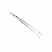 MOLPREHO Τσιμπίδα INOX 18/10, με γωνία, ακριβείας, 30cm, Salvinelli