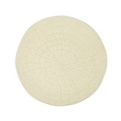 VU022335542 Πιάτο ρηχό πορσελάνης Φ33cm, Σειρά VULCANIA, λευκό, TOGNANA