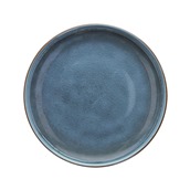 CI022418726 Πιατέλα πορσελάνης ρηχή, φ33cm, Σειρά Terra, μπλε, Tognana