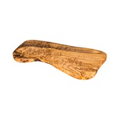 WD.000002 Σανίδα/Πιατέλα, από ξύλο ελιάς, 35cm,φυσικό σχήμα, ελληνικής κατασκευής