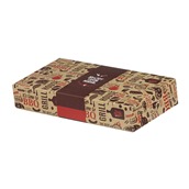 QT24EN Κουτι ψητ/λειου (ανά κιλό), T24, 25x13x4.5, σχέδιο Enjoy, σουβλακι μεγαλο, Intertan