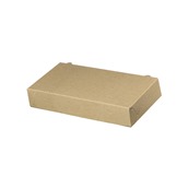 QT24K Κουτι ψητ/λειου (ανά κιλό), T24, 25x13x4.5, Kraft, σουβλακι μεγαλο, Intertan