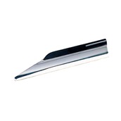 IS.061607 Συλλέκτης Ψίχουλων INOX, 14cm, με μαύρη πλαστική λαβή, made in France, In Situ