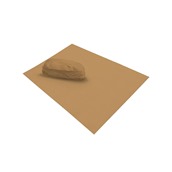 Q2030K Φύλλο Βεζετάλ, τιμή ανά κιλό, καφέ, 20x30cm, Intertan